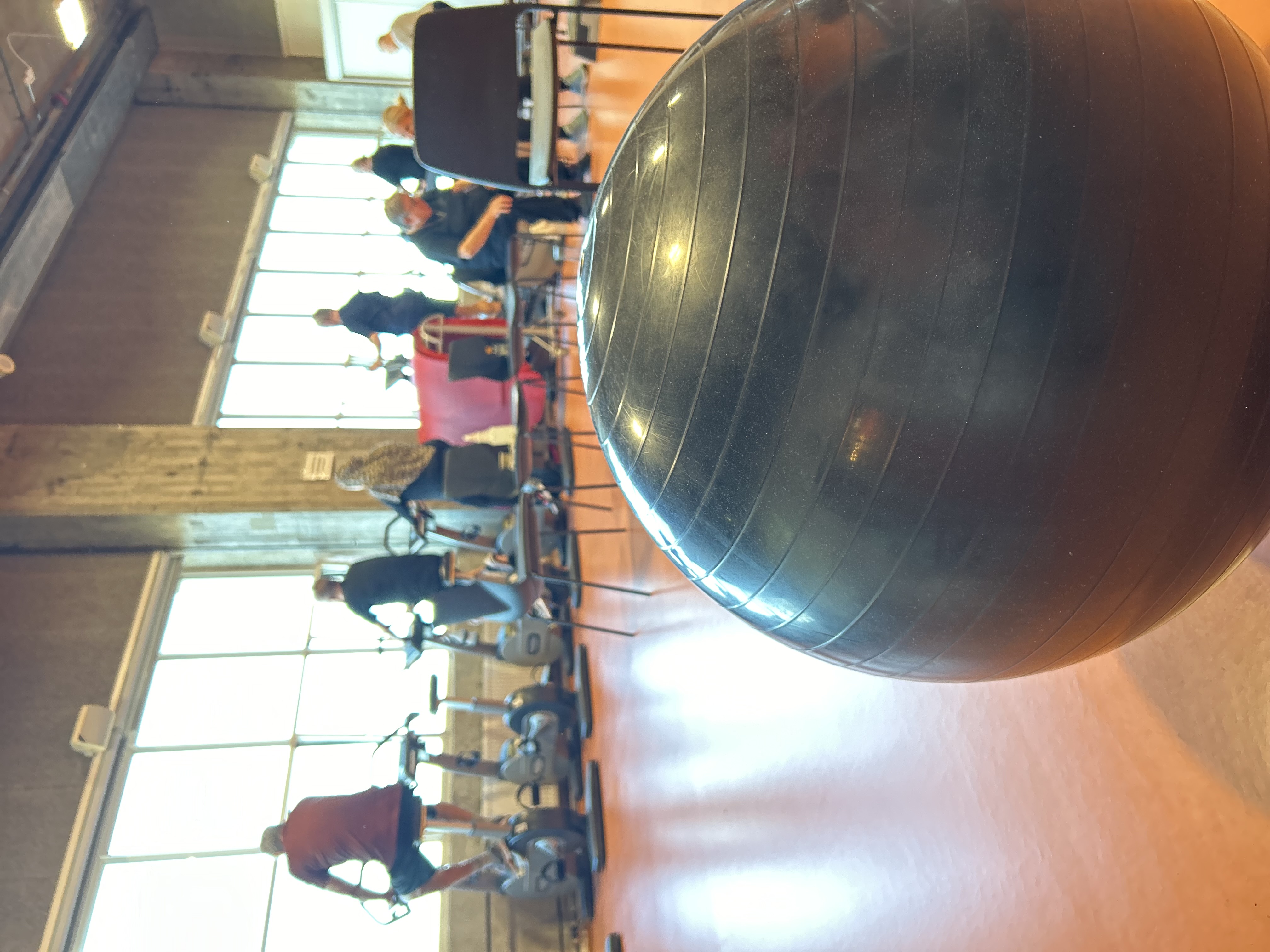 Pilatesbold i træningssal