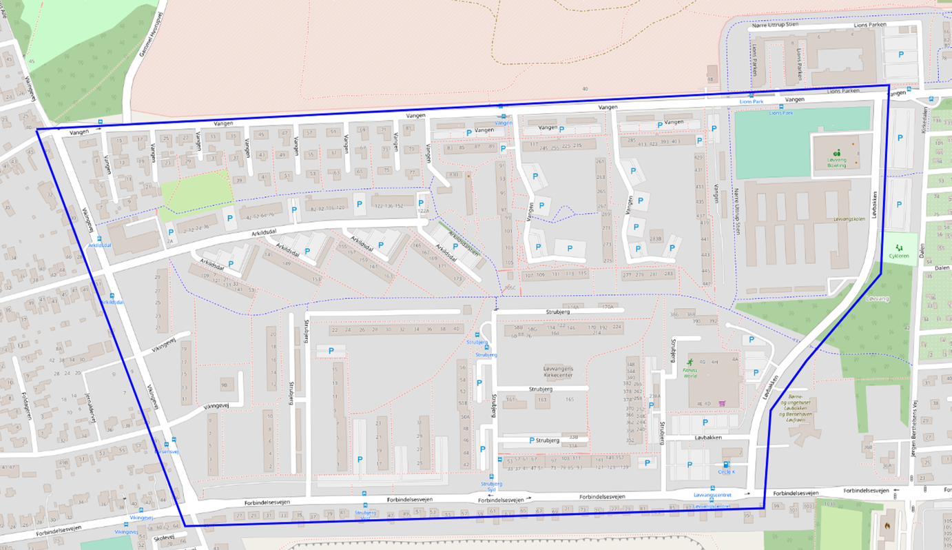 Visitationszone 2 - Løvvangskvarteret