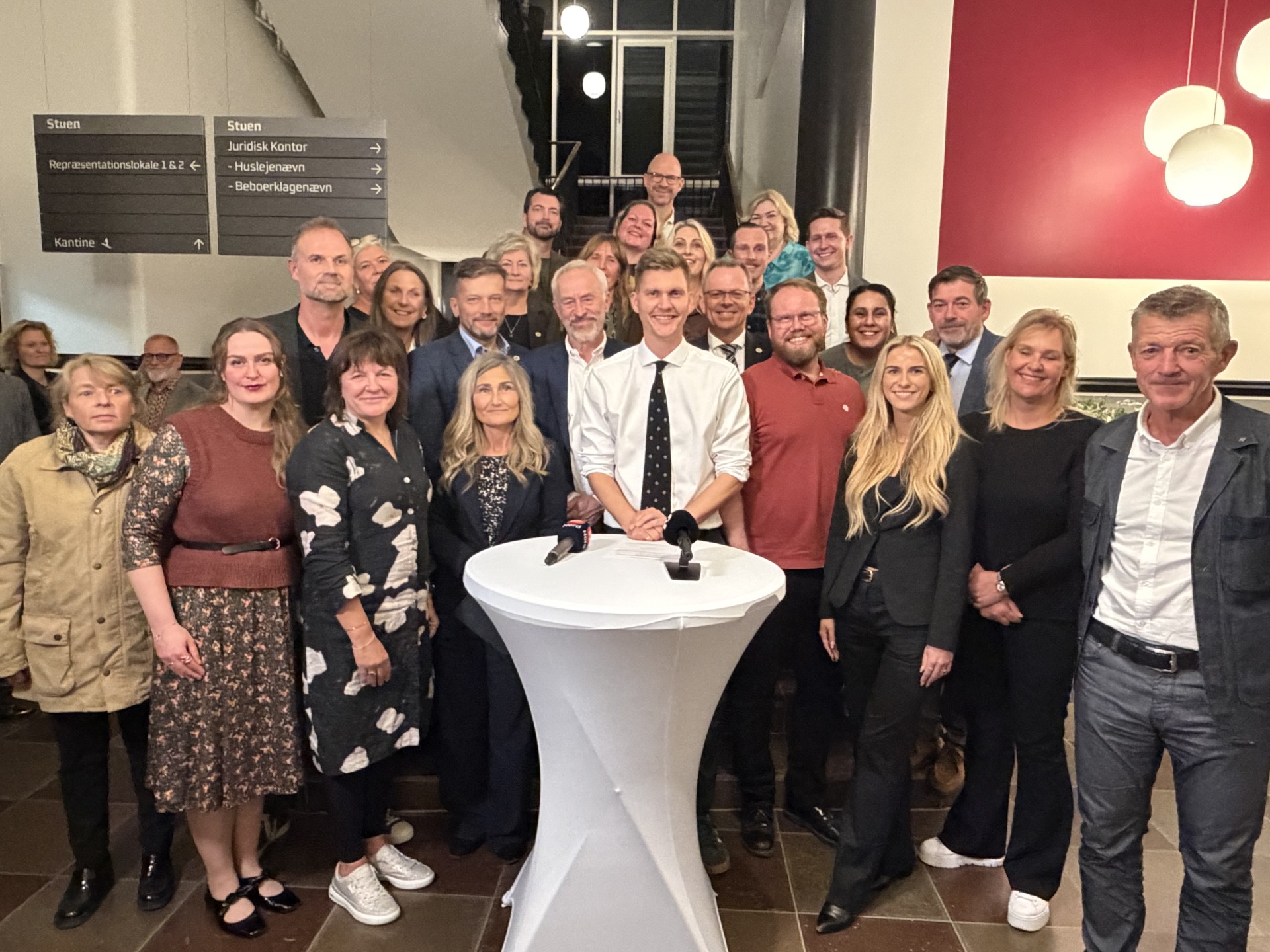 Partierne, der har landet en bred budgetaftale i Aalborg Kommune