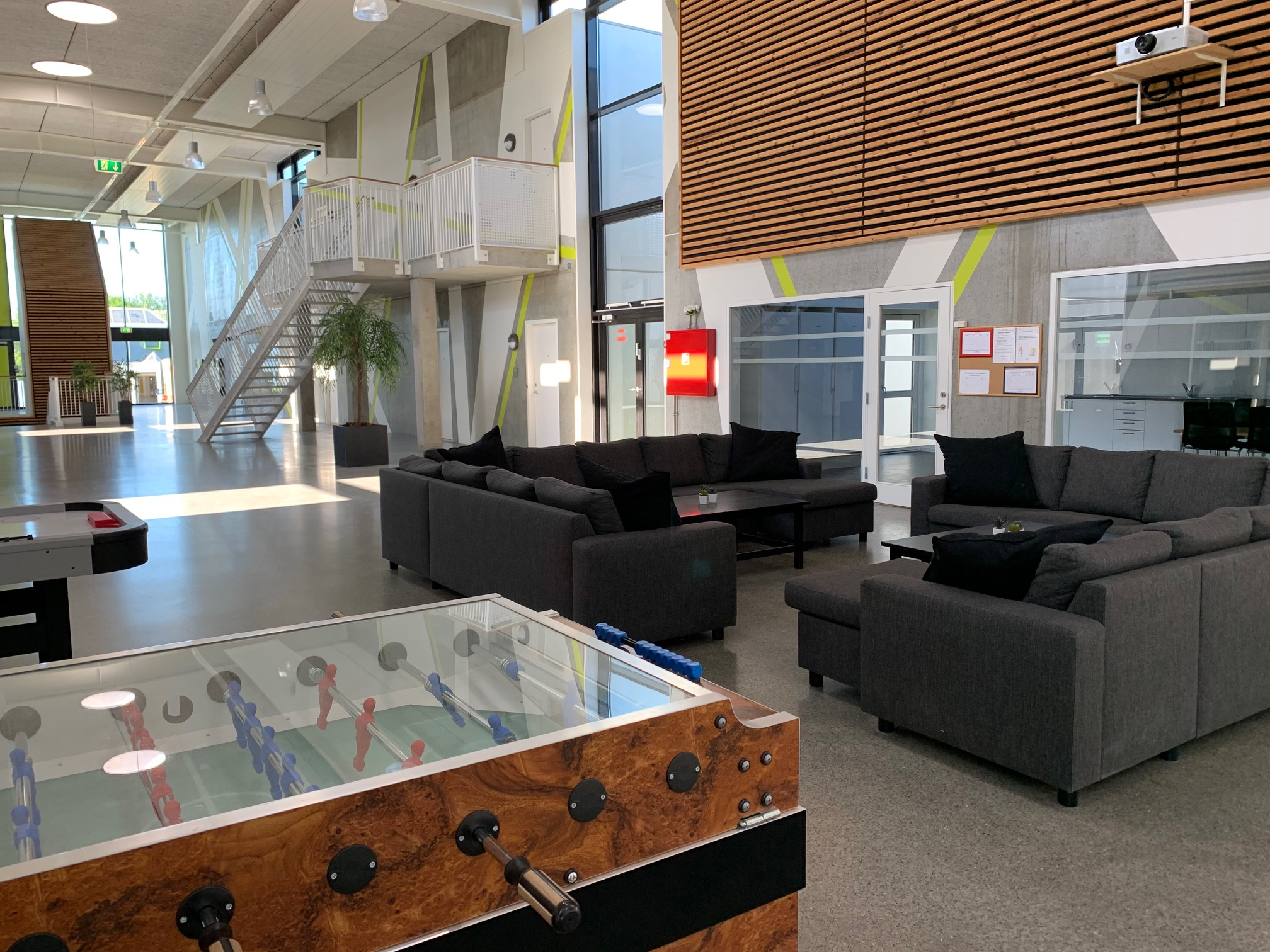 Universitetskollegiet set indefra