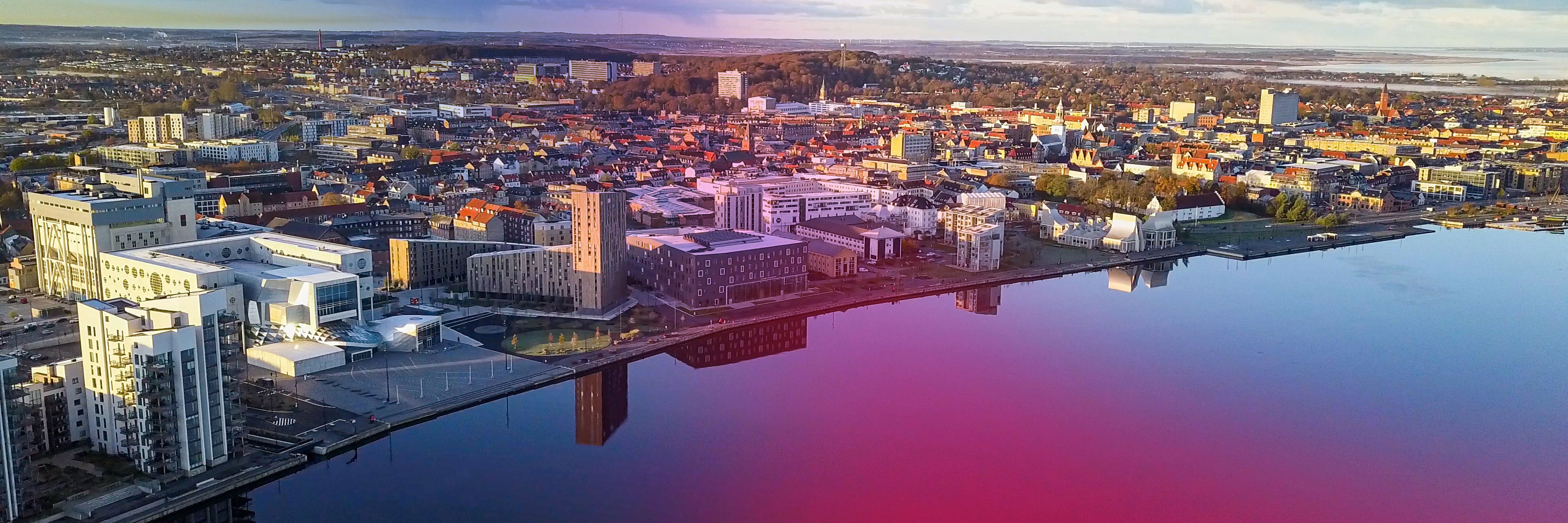 aalborg set fra luften