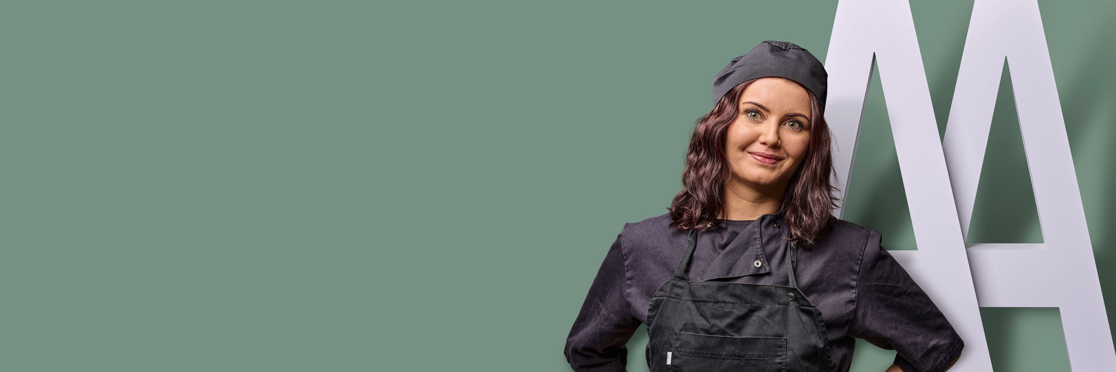 Foto af ernæringsassistentelev