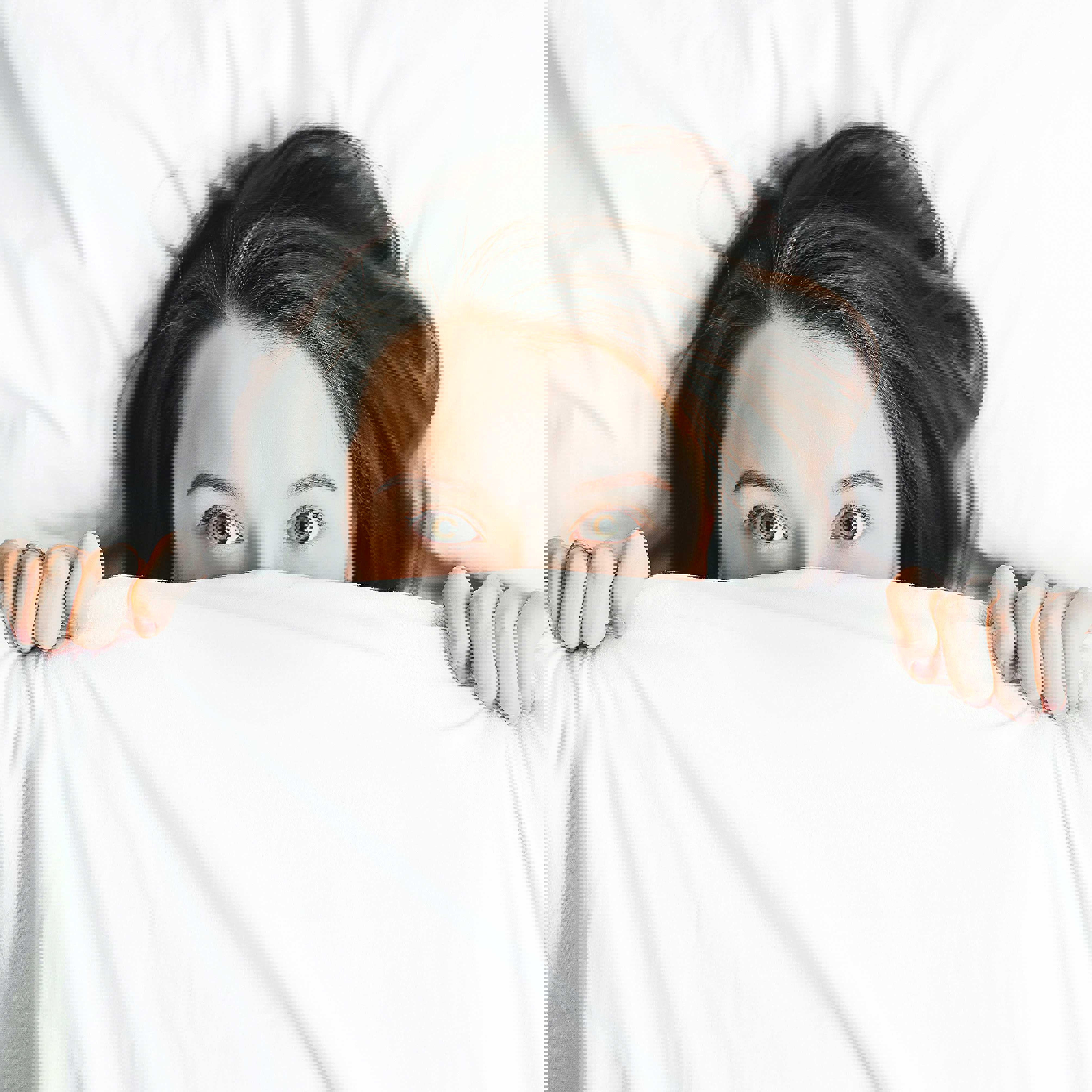 Sov med lyset tændt