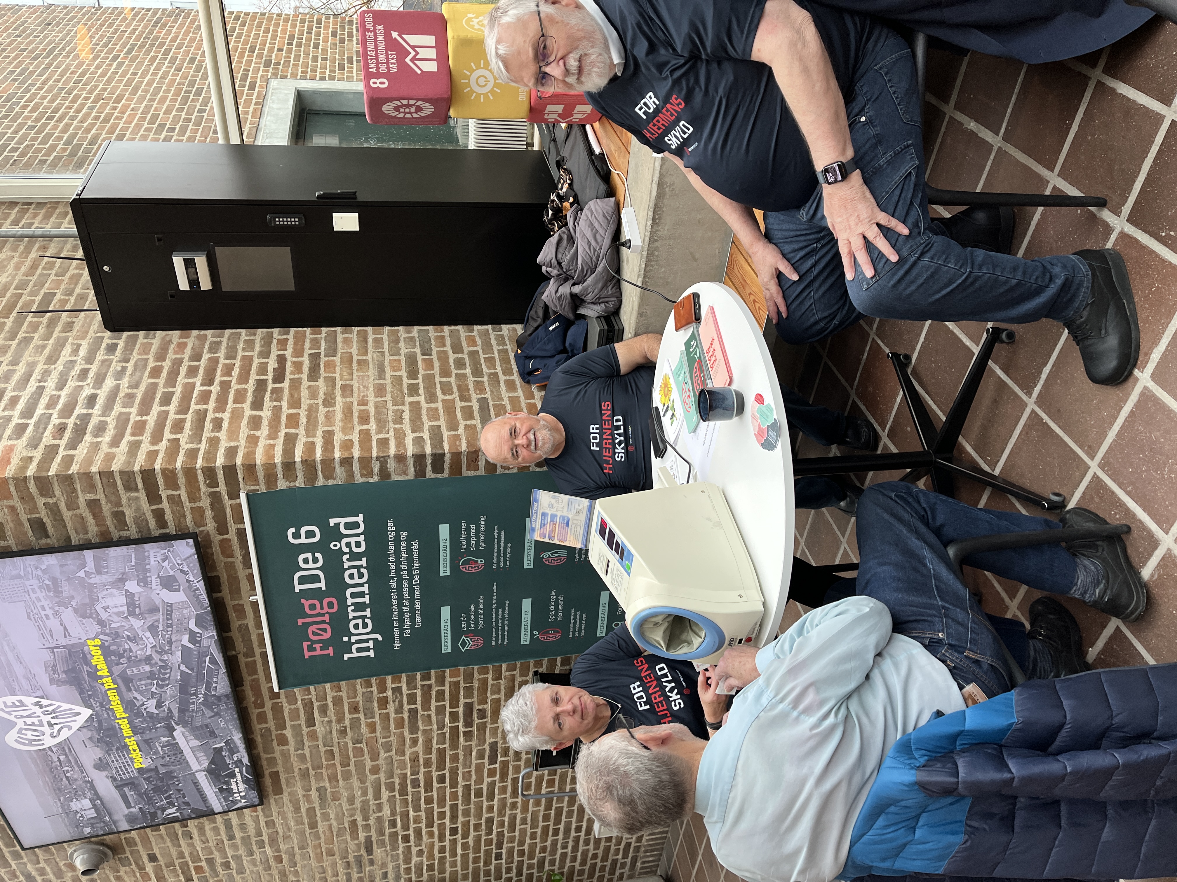 Hjernesagen måler blodtryk