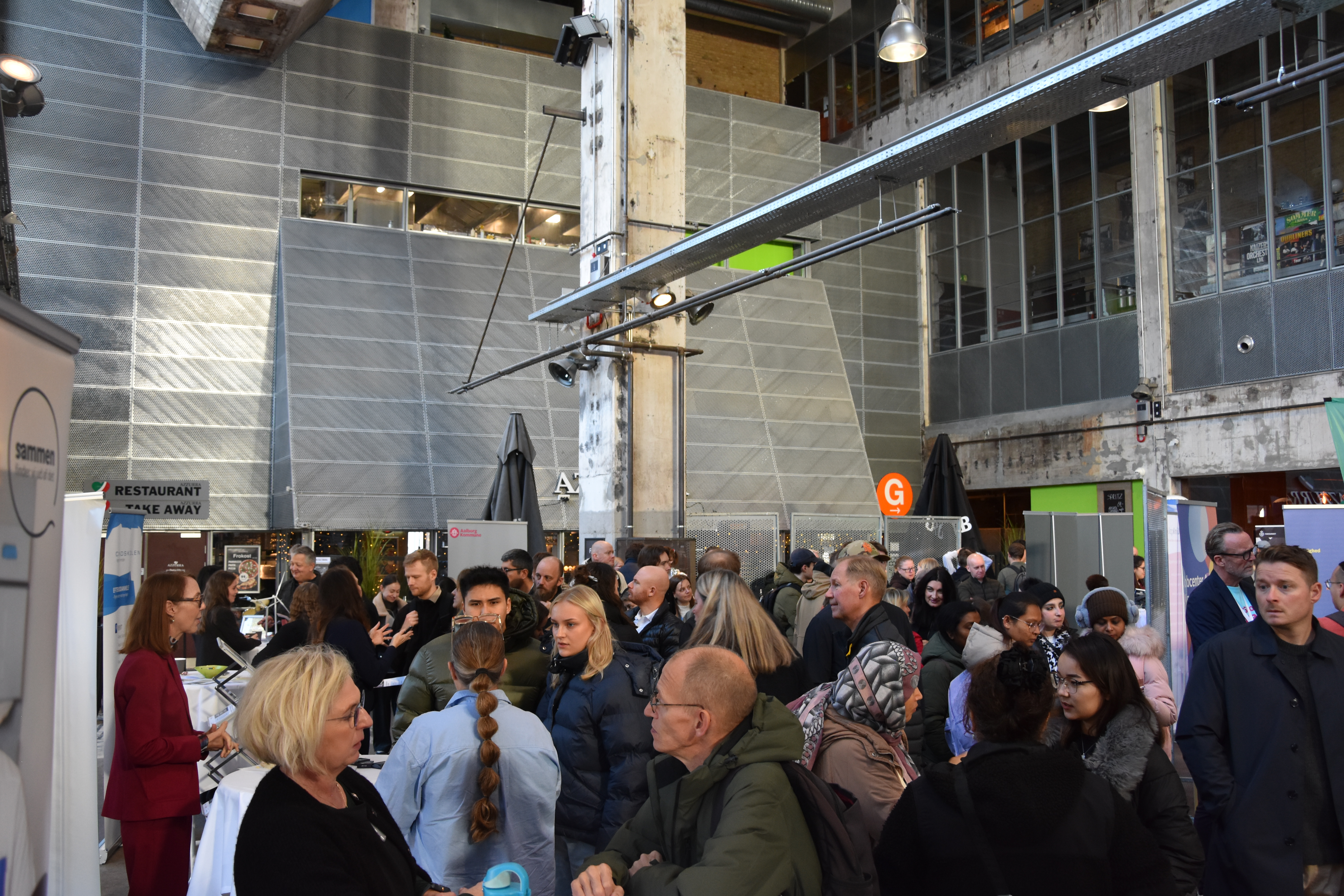 Mange mennesker til Det Store Jobmatch