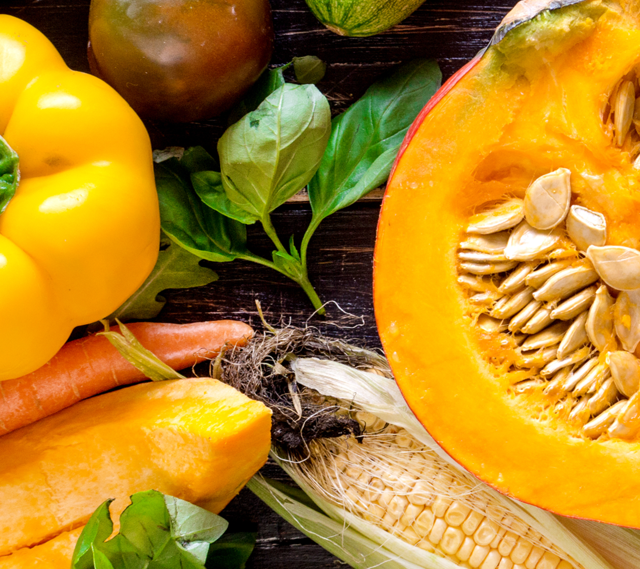 Orange grøntsager