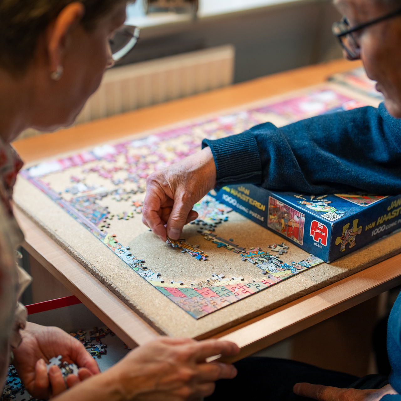 Der lægges puslespil