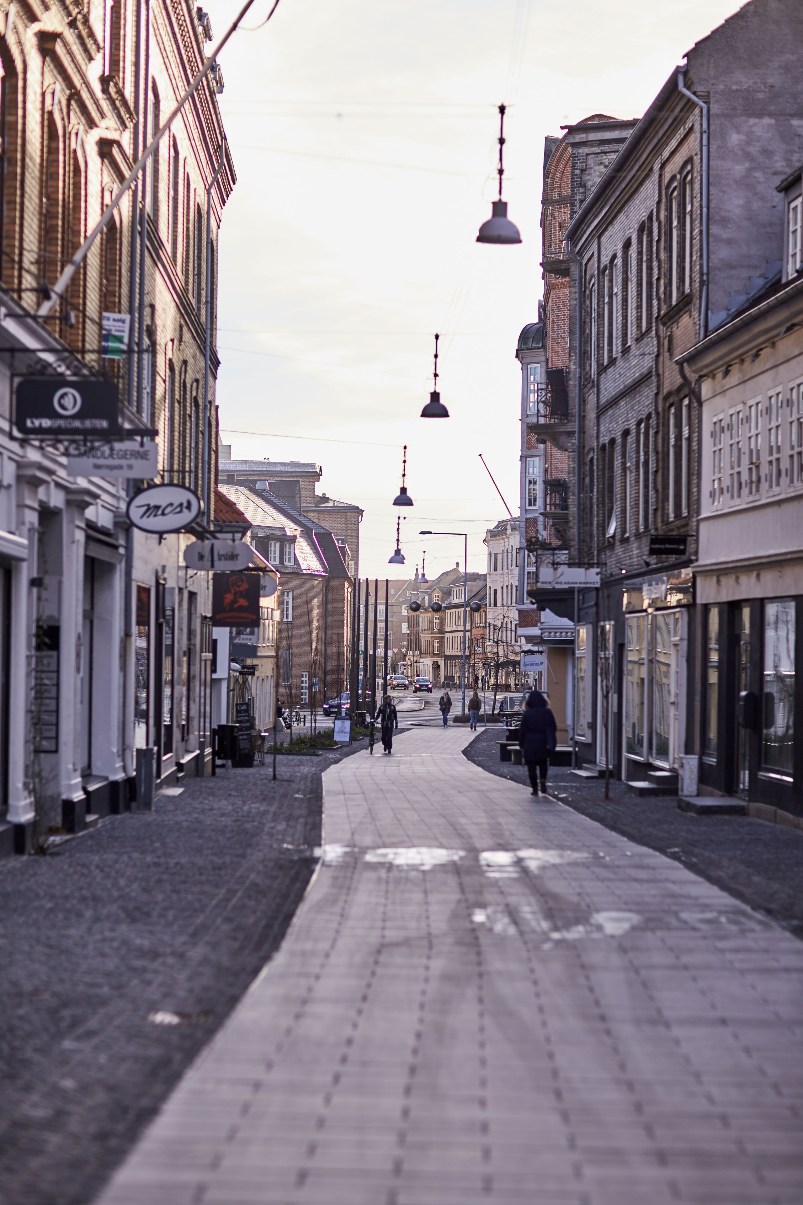 Gågaden i Aalborg