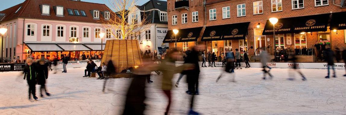 Skøjtebanen på C W Obels Plads