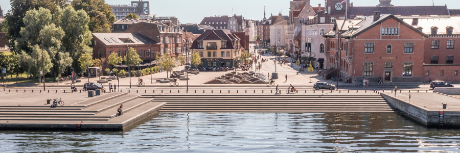 Aalborg fra Limfjorden