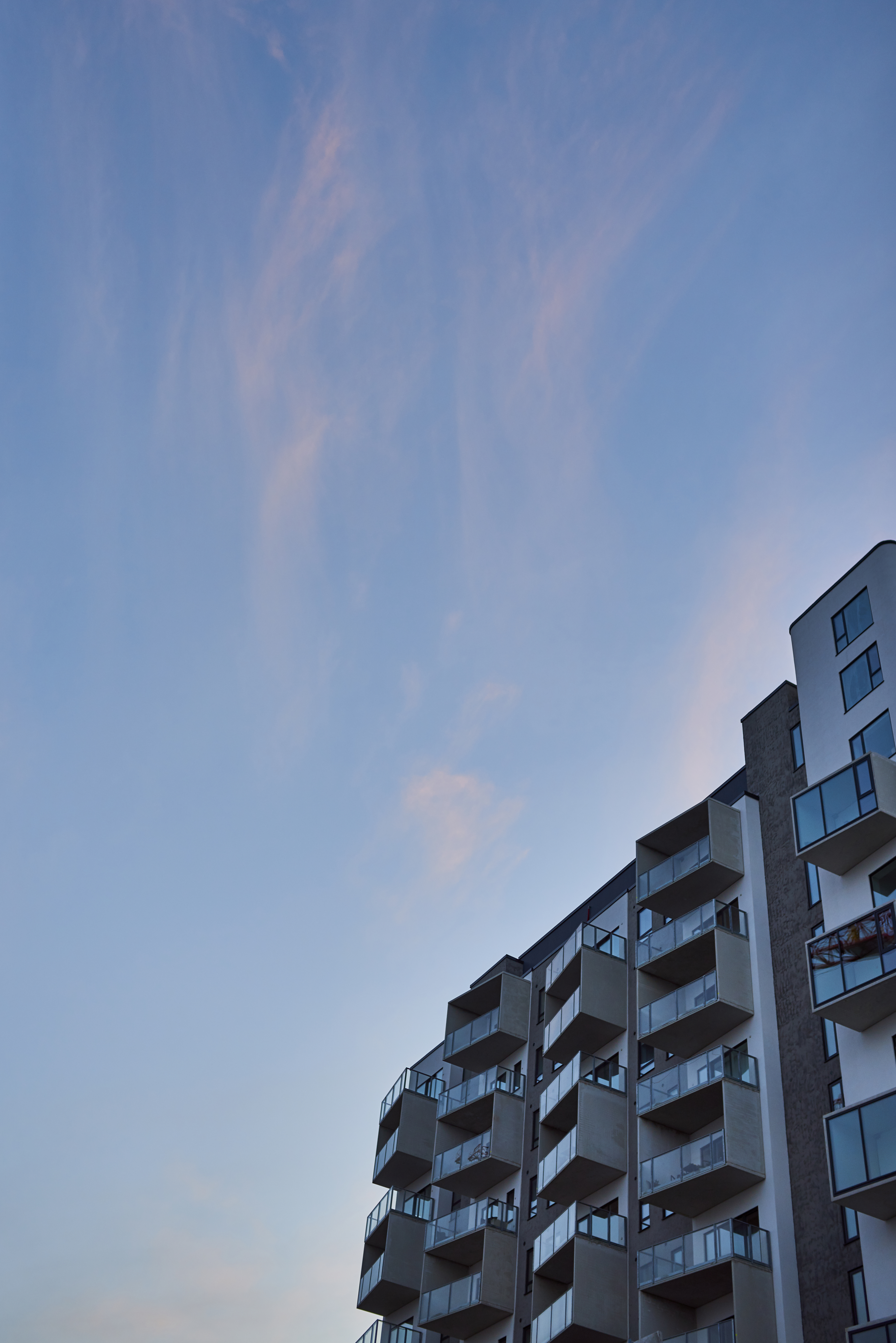 Boligområde med etagebyggeri