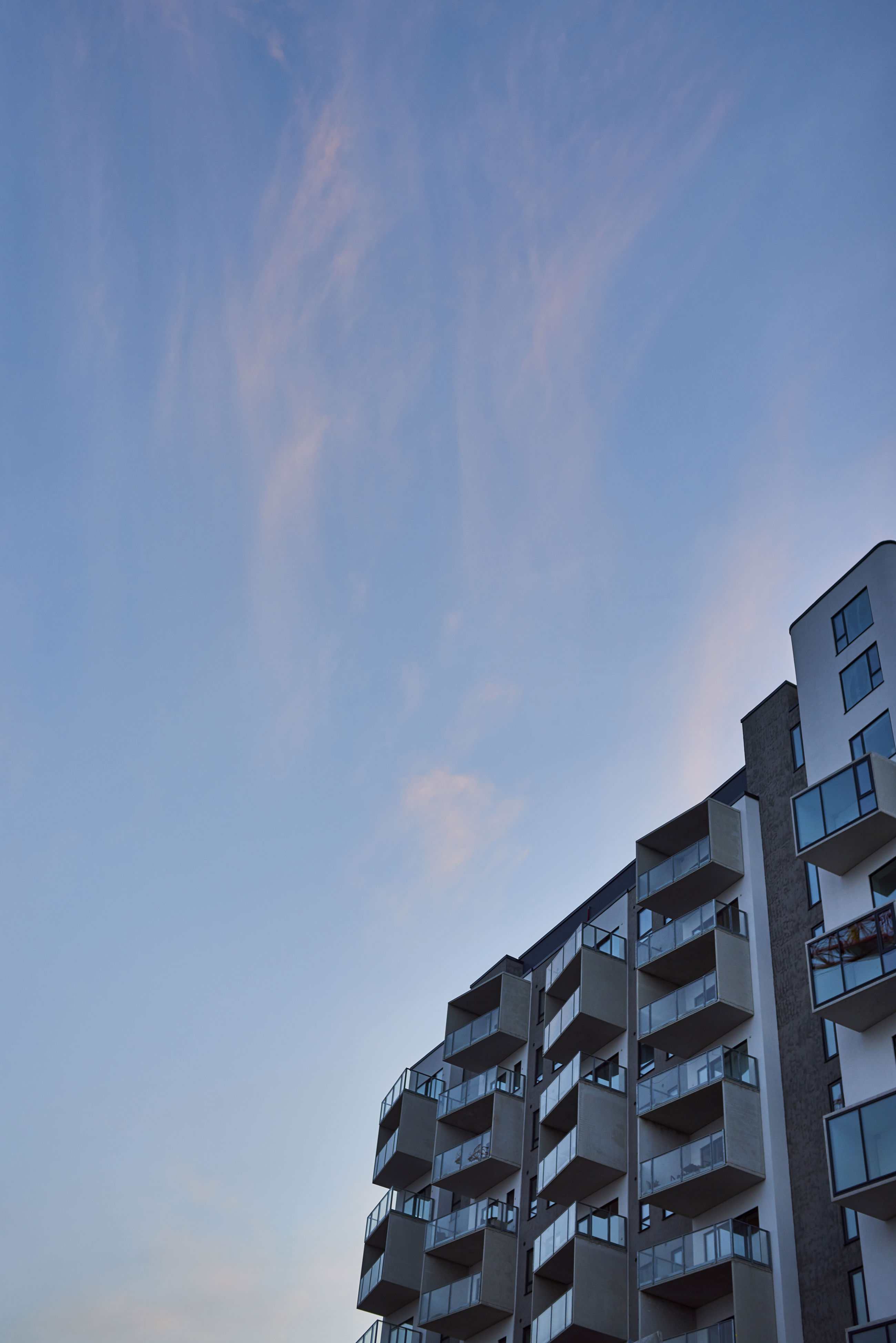 Boligområde med etagebyggeri