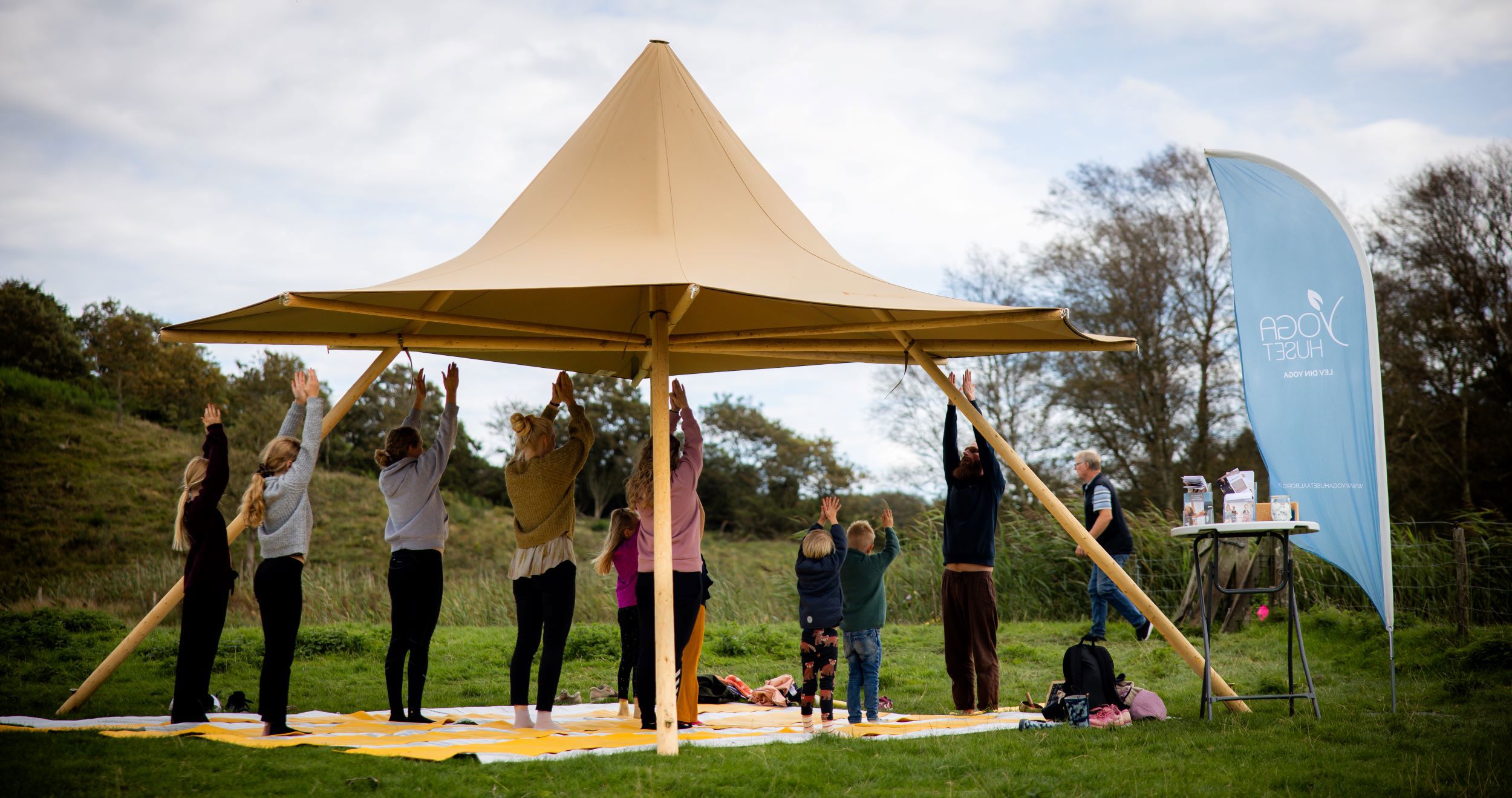 Yoga i naturen
