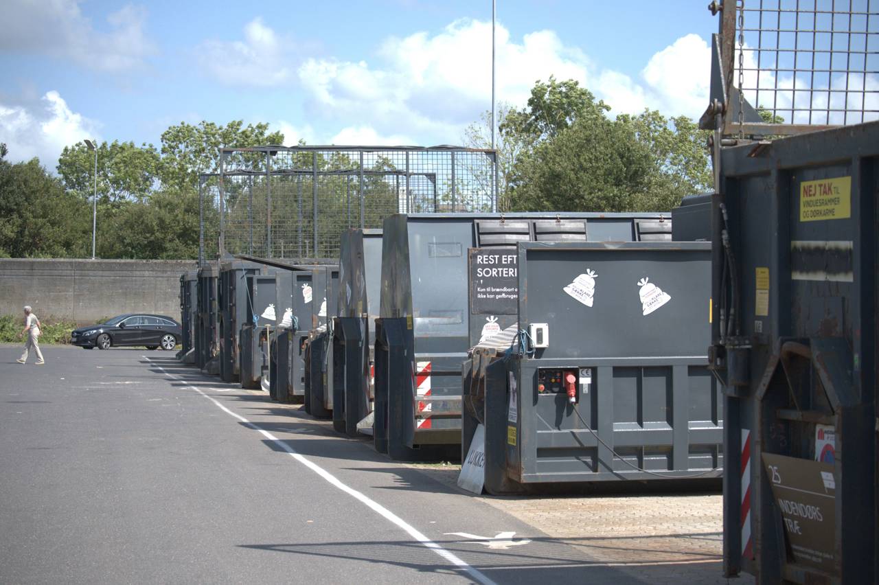 Genbrugspladsen 'Over Kæret'