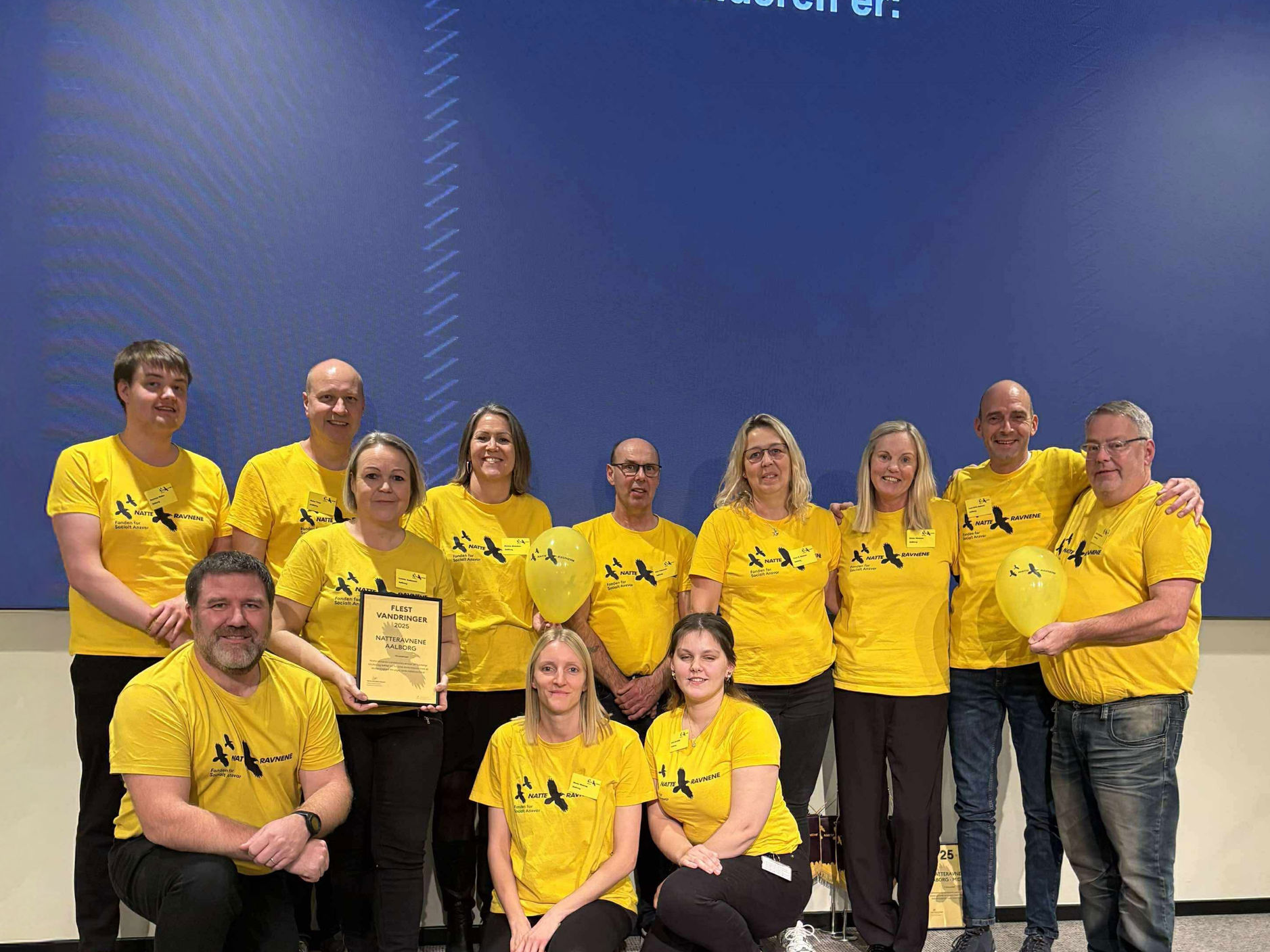 Natteravnene modtager pris