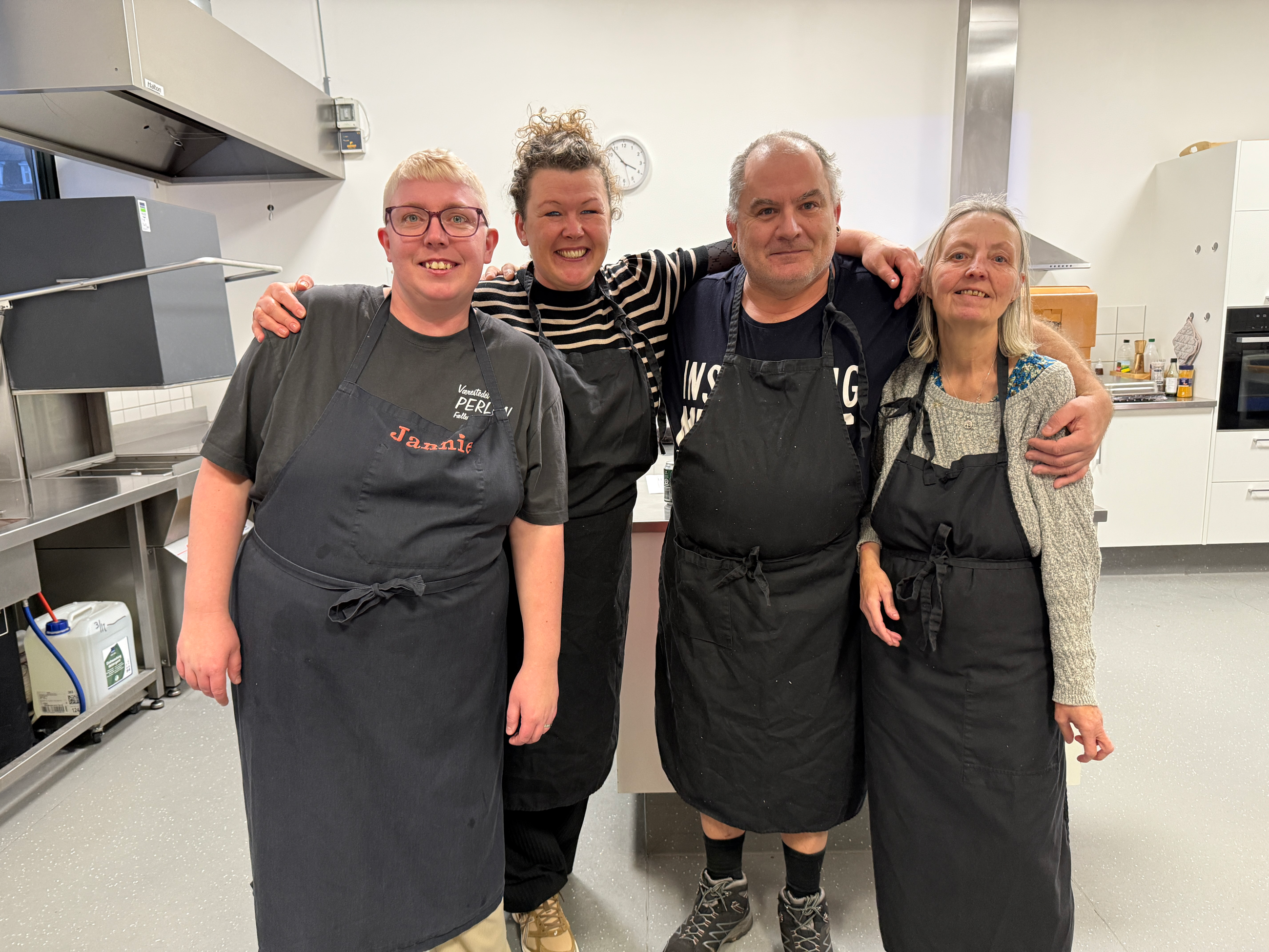 Køkkenholdet fra Perlen under handicappris