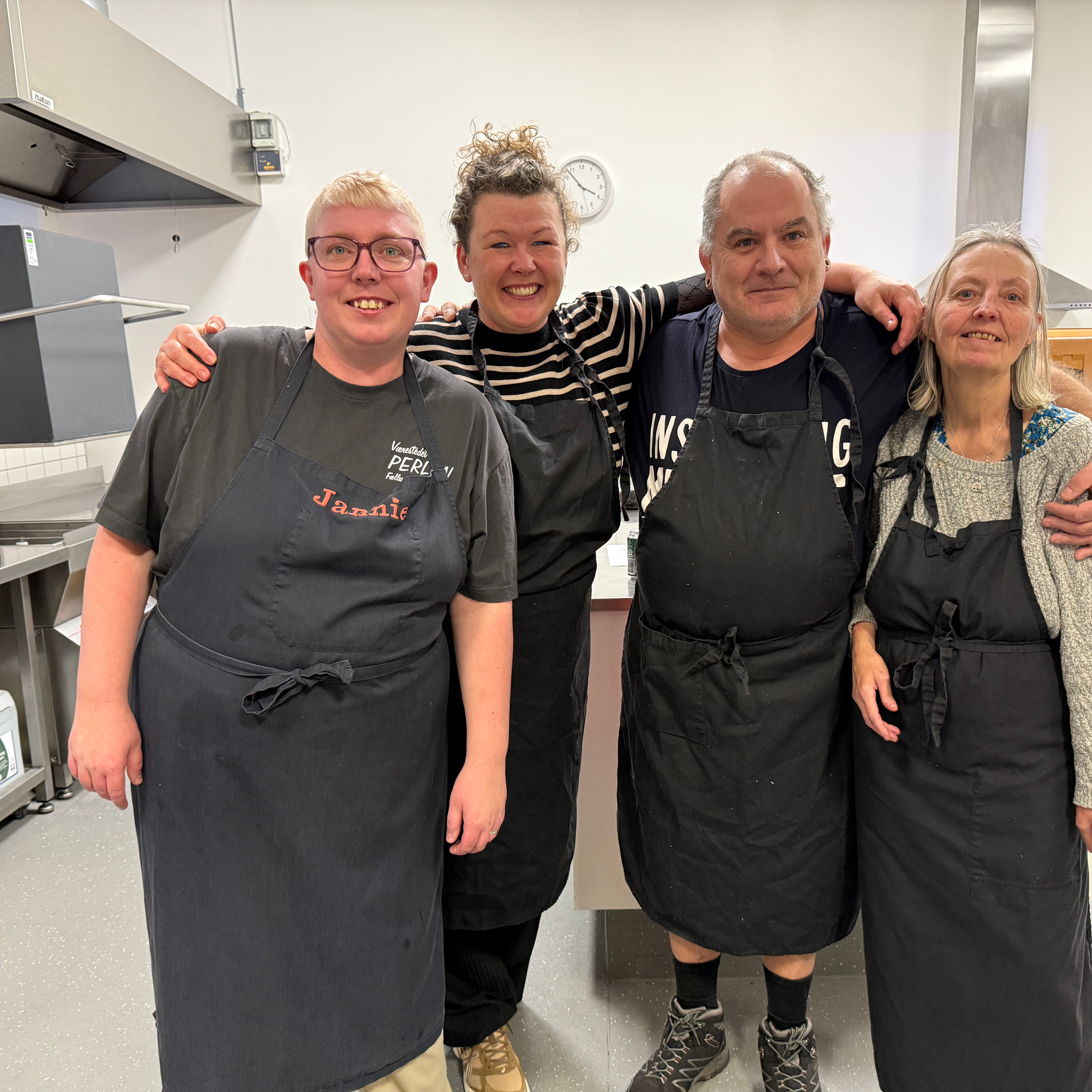 Køkkenholdet fra Perlen under handicappris