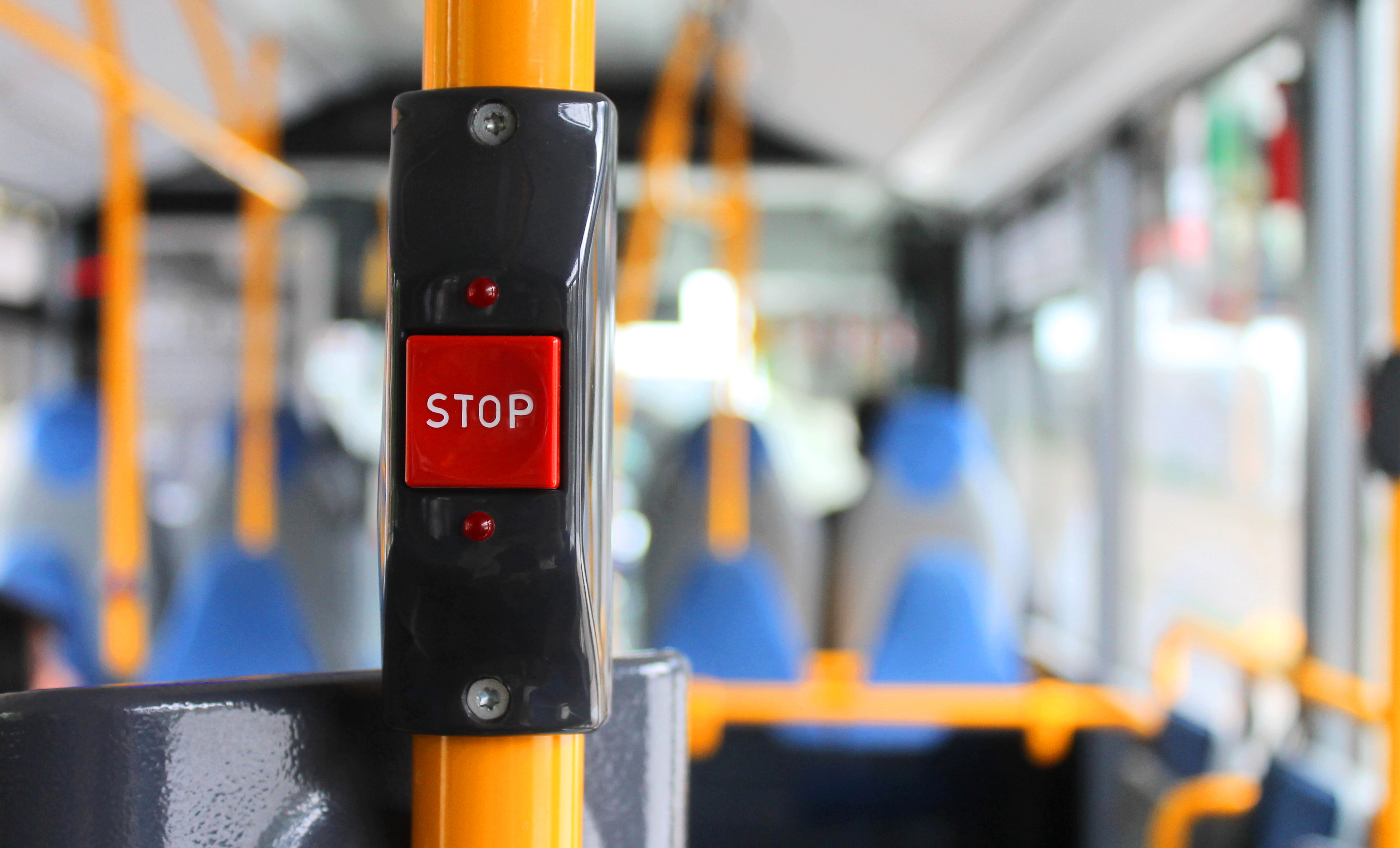 Stopknap i bus