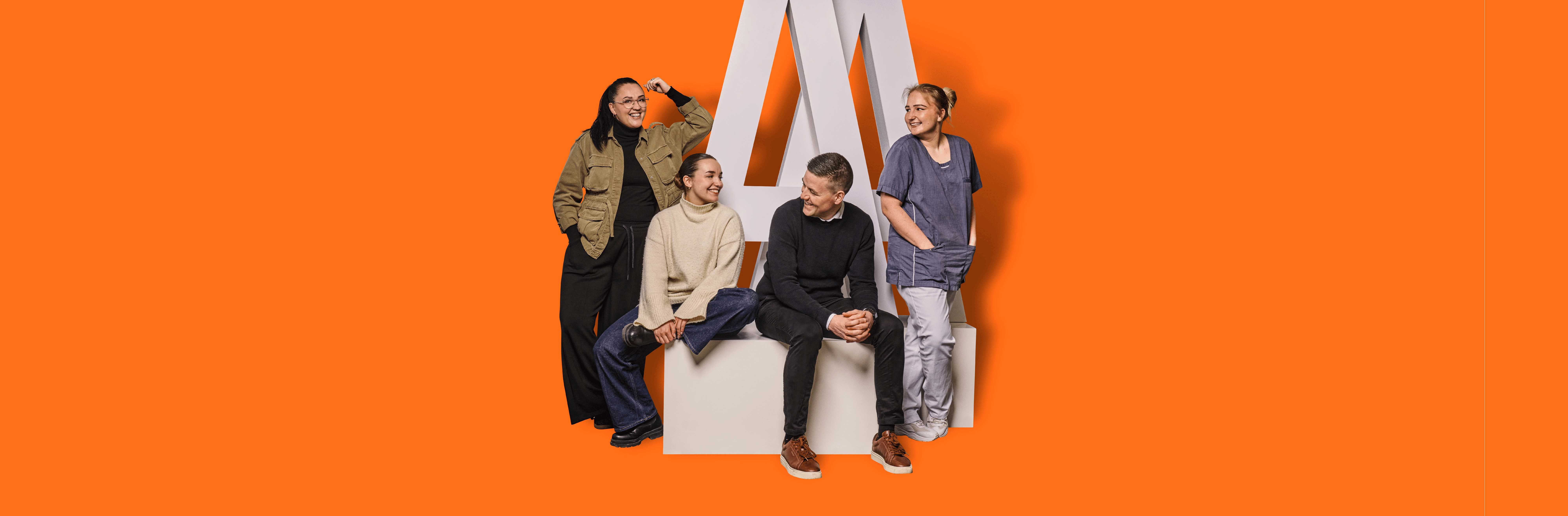 Foto af elever i Aalborg Kommune