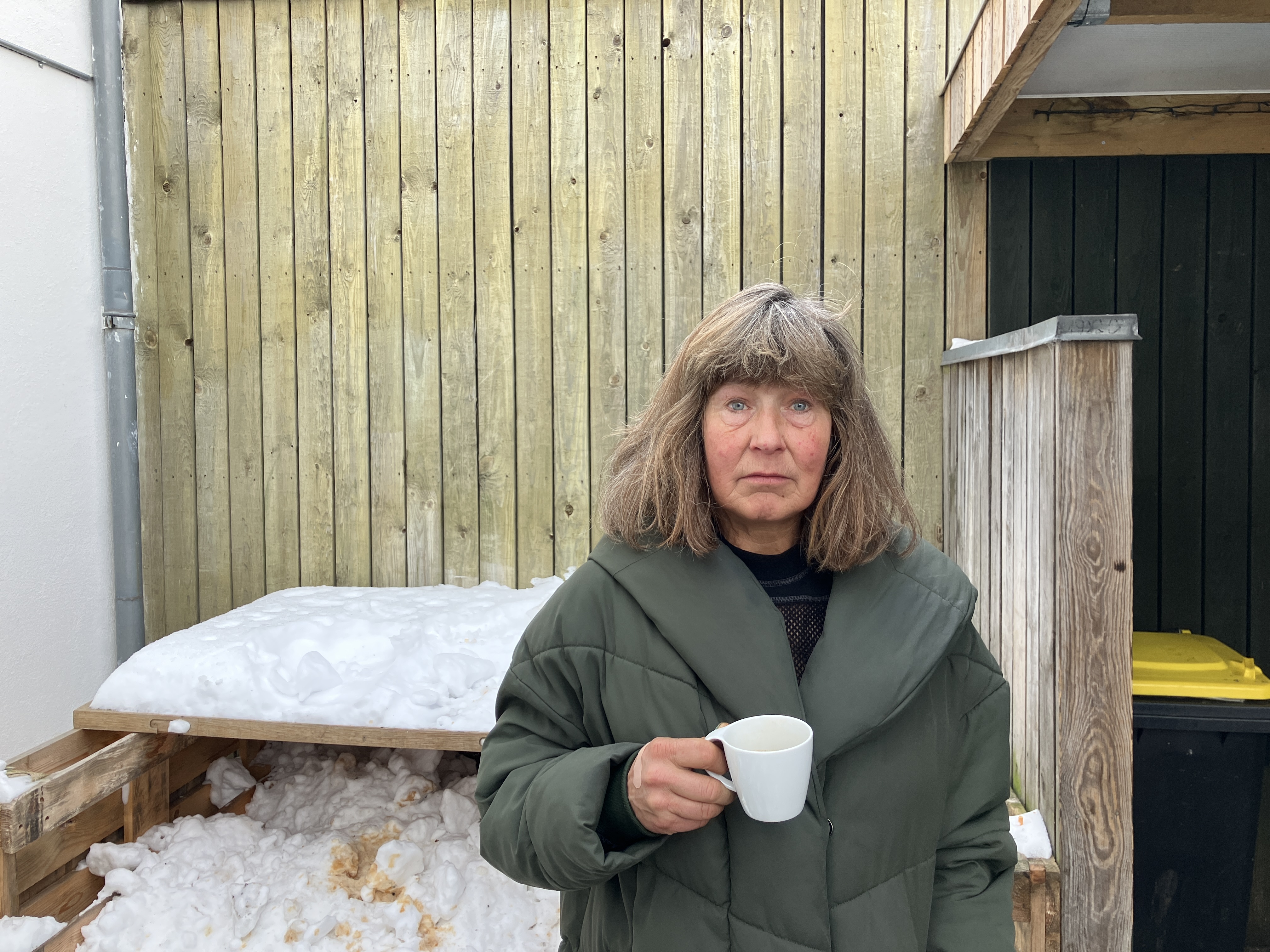 Patricia Egas i Aalborg Midtby.