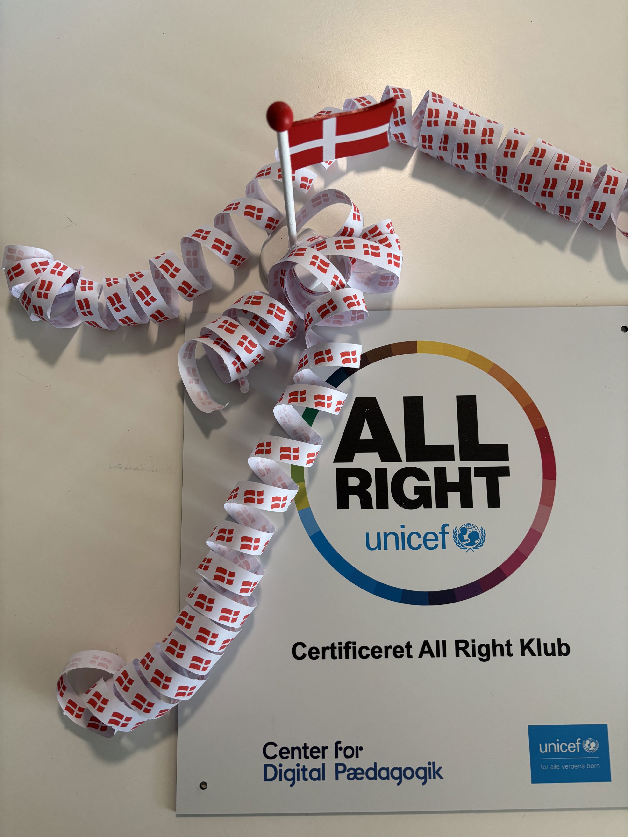 All right plakette