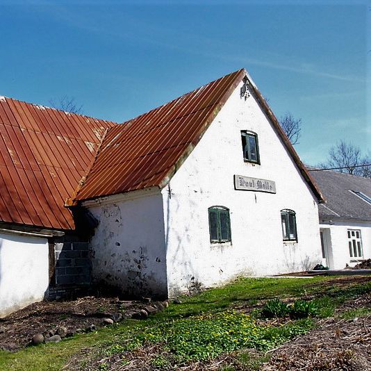 Sydfacaden af Huul Mølle
