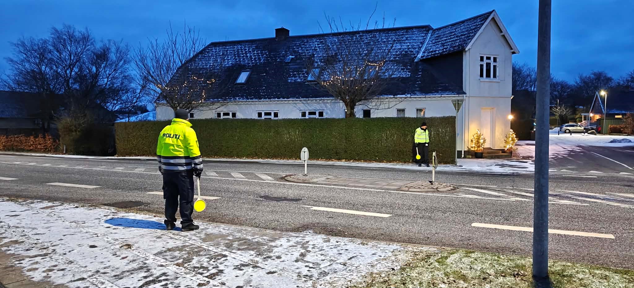 Politi tager over for skolepatruljen