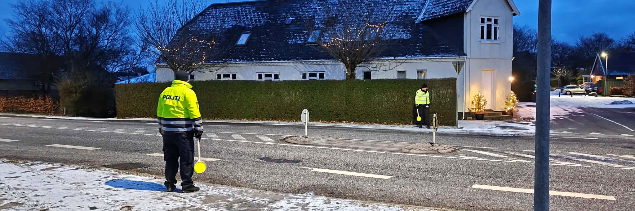 Politi tager over for skolepatruljen