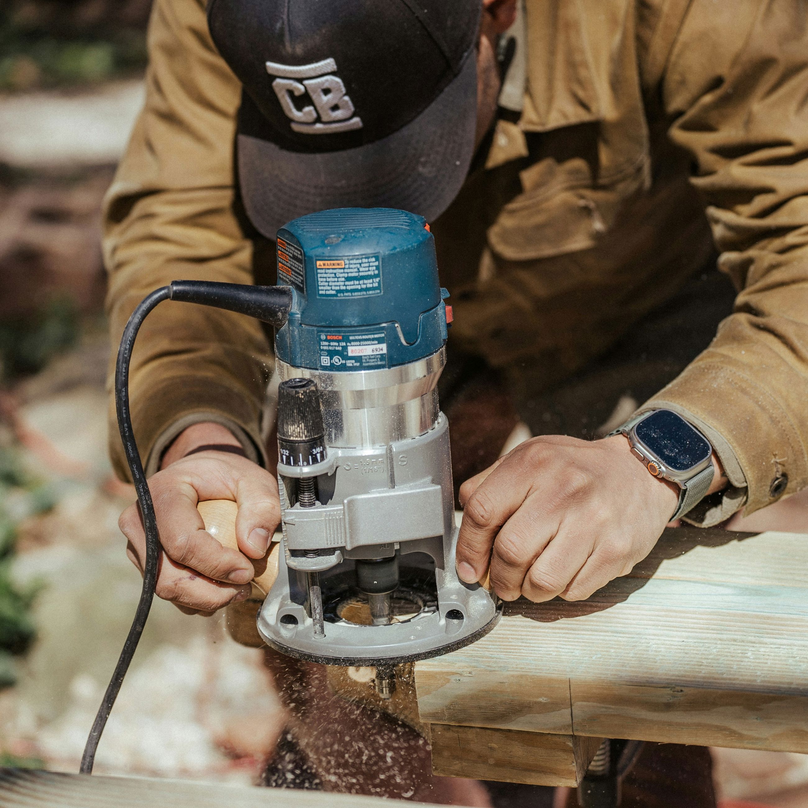 Mand der sliber træ