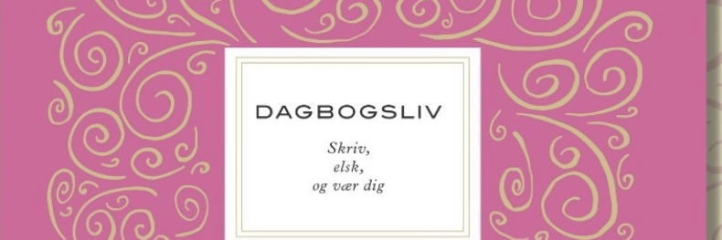Forside af en pink dagbog