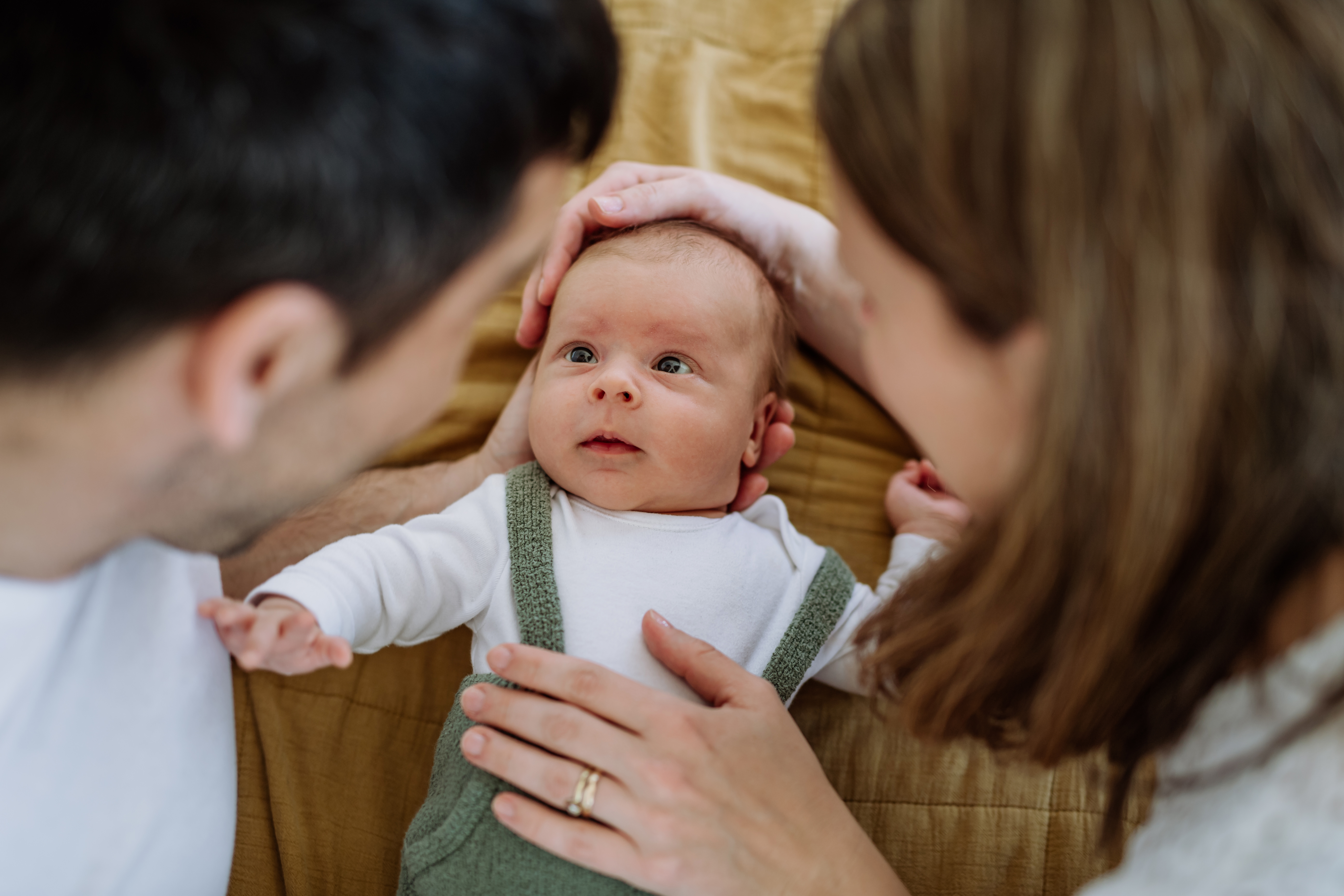 Baby og forældre
