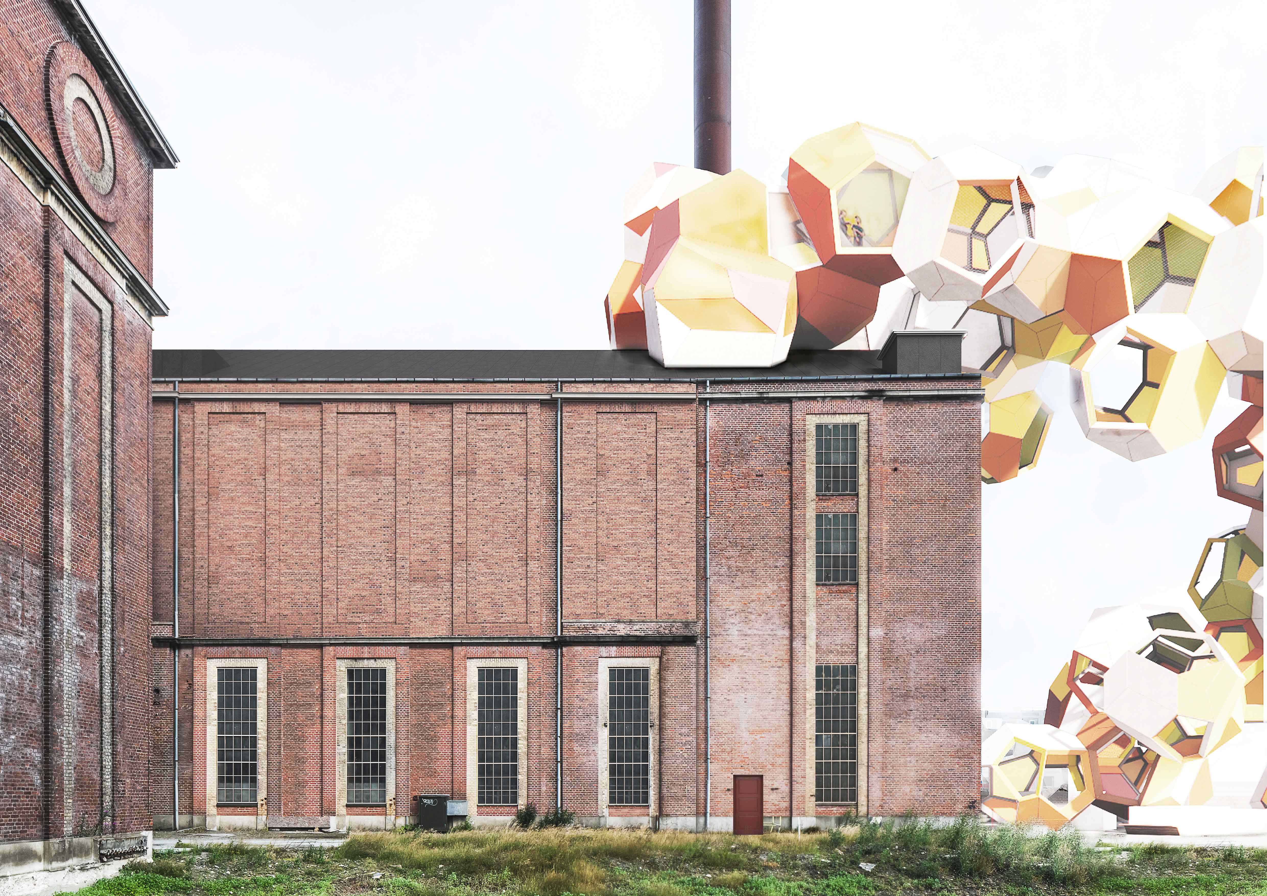 Ydre visualisering, Kunsthal Spritten.