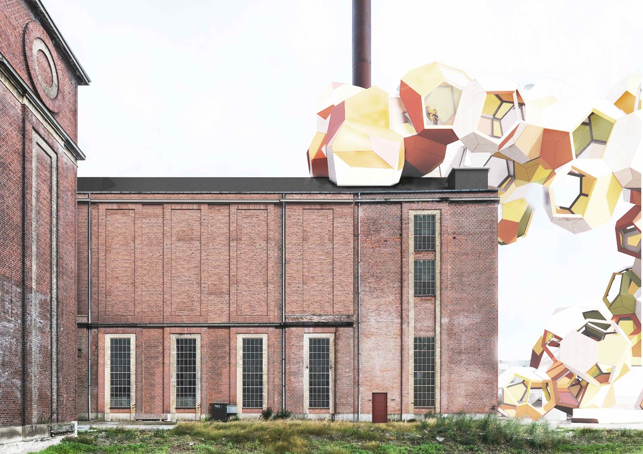 Ydre visualisering, Kunsthal Spritten.