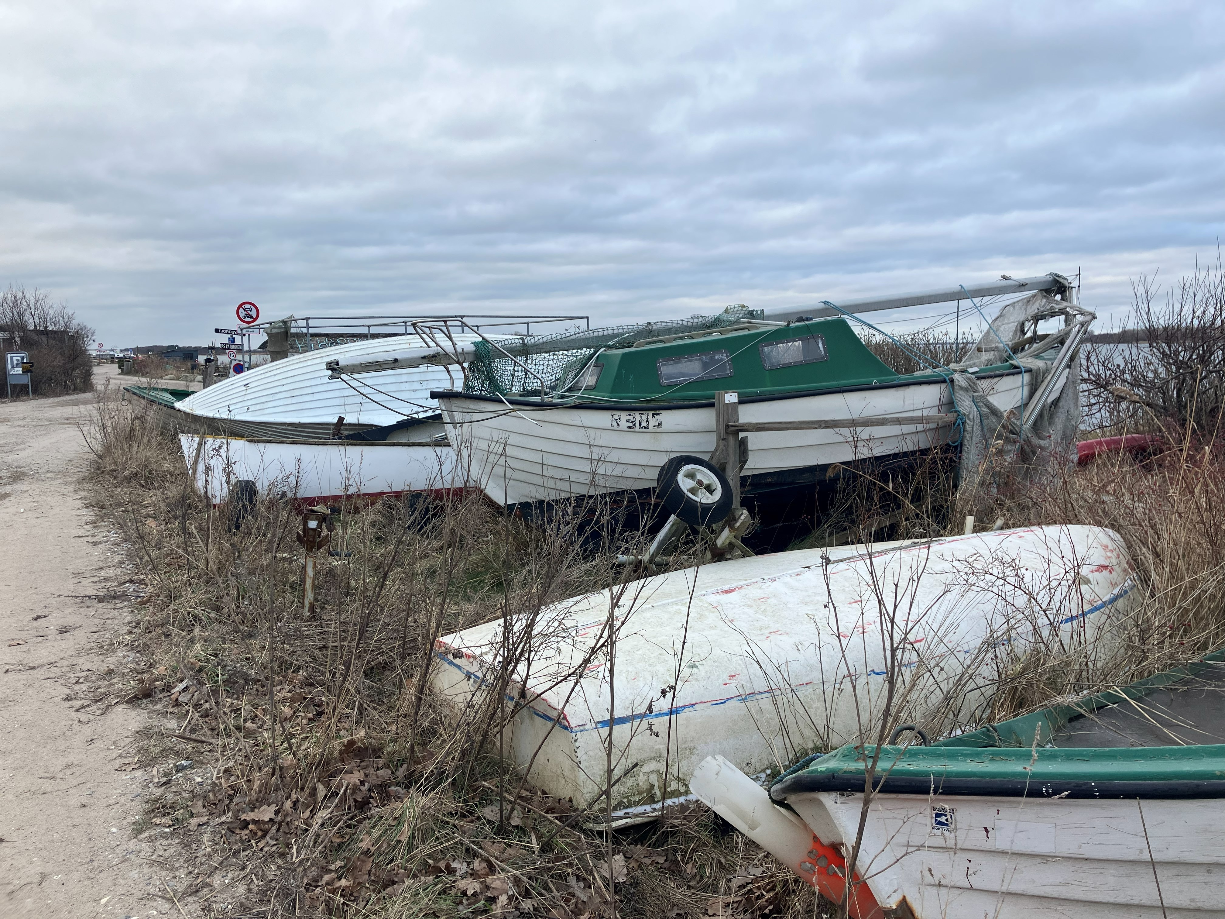 Både på Vestre Fjordvej