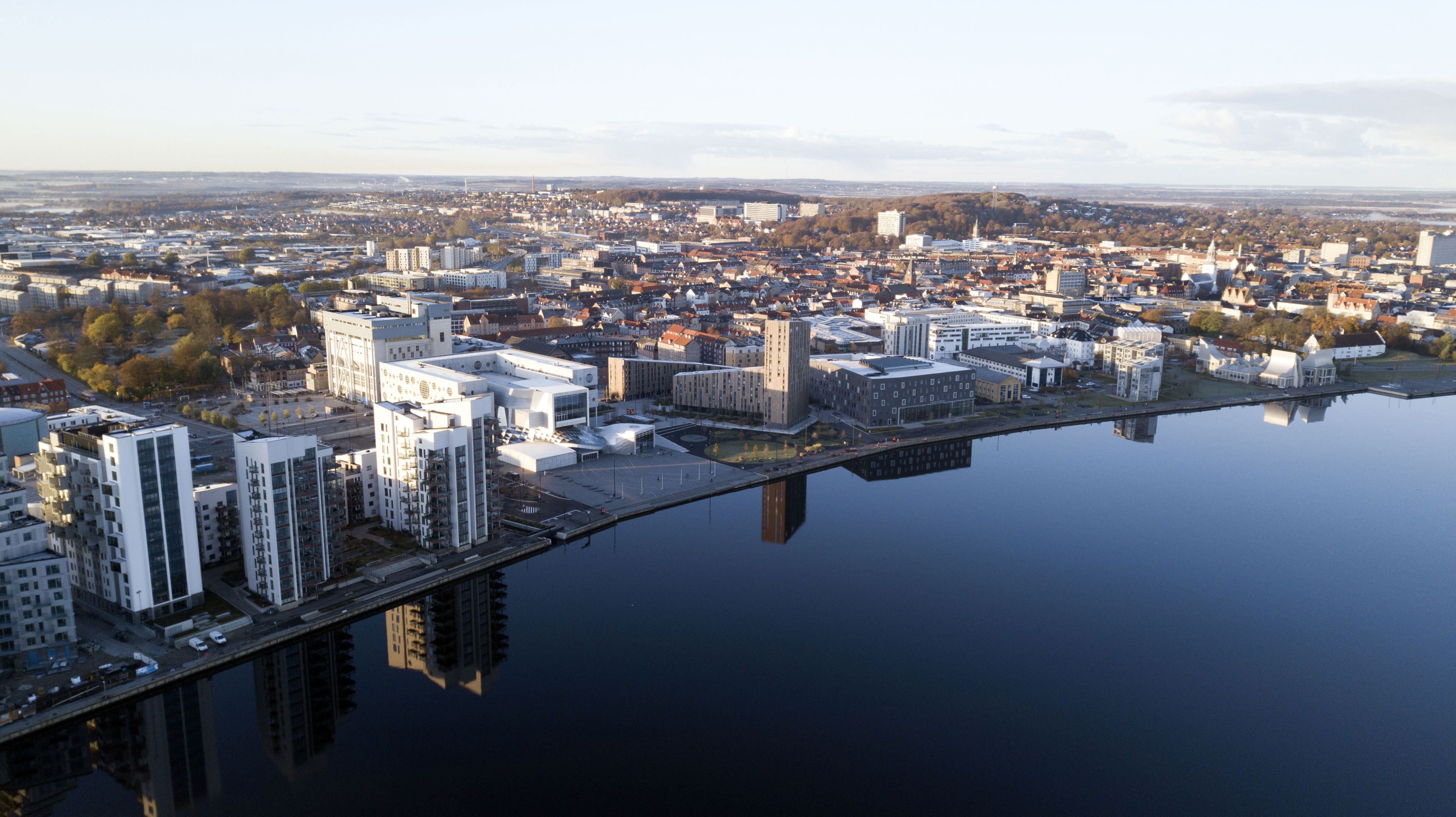 Aalborg fra Fjorden