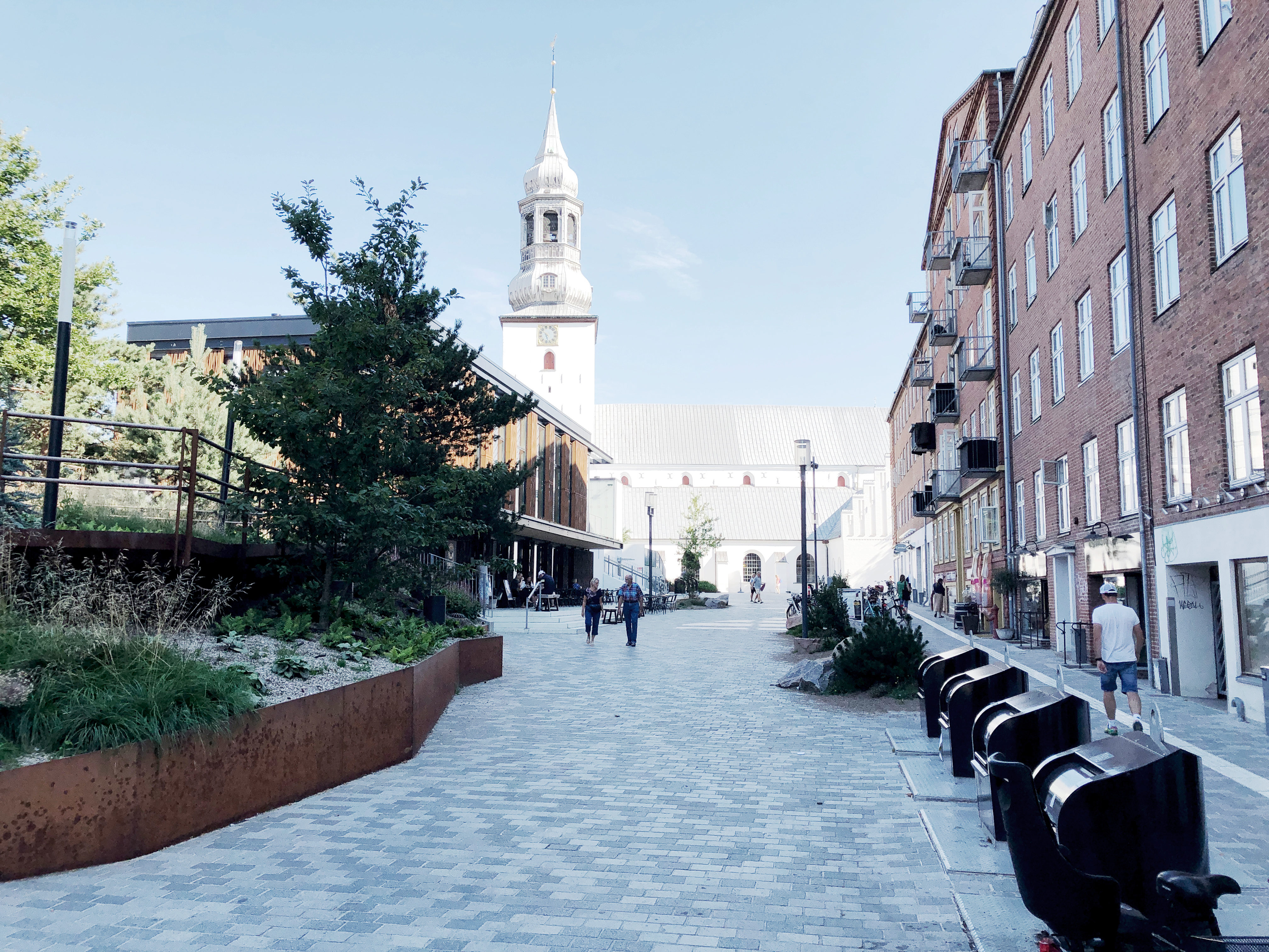 Budolfi Plads efter omdannelsen i 2019