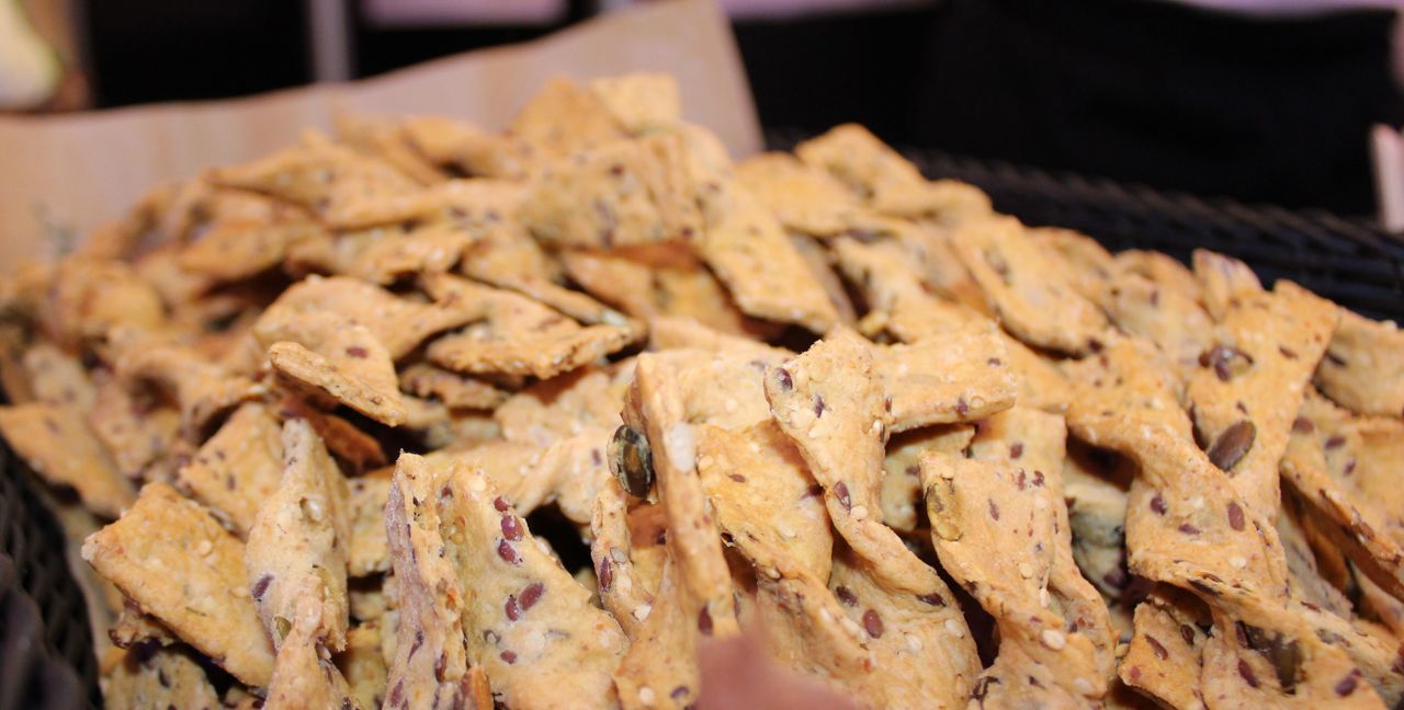 Hjemmebagt knækbrød