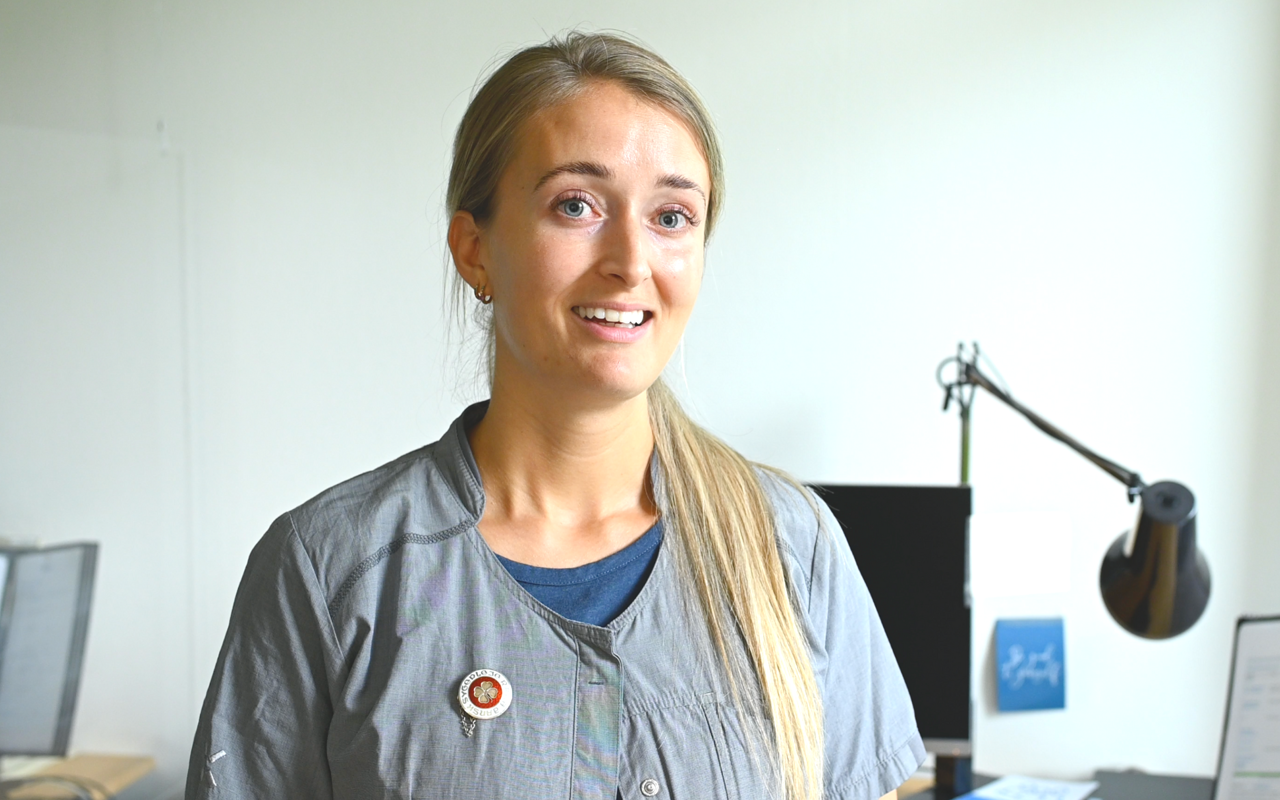 Kliniksygeplejersken Camilla